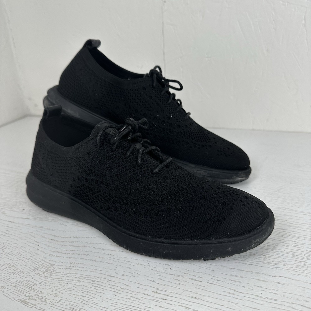 Cole Haan X Shoes For Crews Malorie Textile Wingtip Oxford Women's 7.5 Black